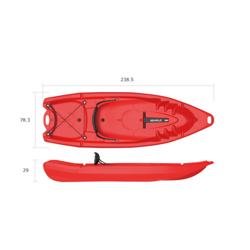 Каяк  SeaFlo SF-2002 orange  - фото №4
